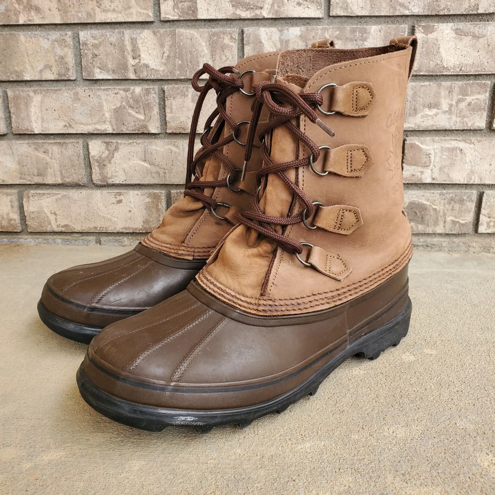Sorel Cabela's Kaufman winter Men's boots snow leather duck